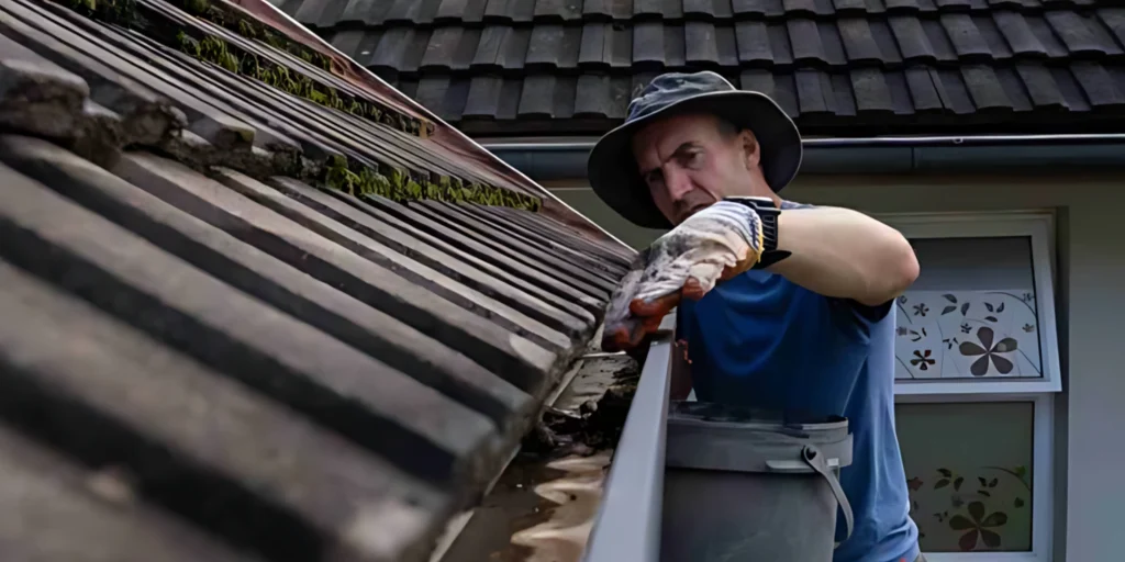 Gutter Cleaning Hollywood Park TX home page